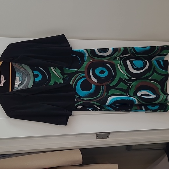 Studio I sleeveless dress with bolero, size 16 - Picture 1 of 5